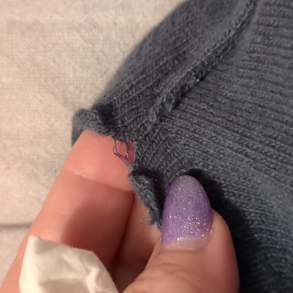 Boat neck Dolman style Lafayette 148 wool and cashmere sweater sz M - Picture 2 of 5